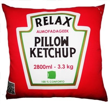 Almofada Ketchup